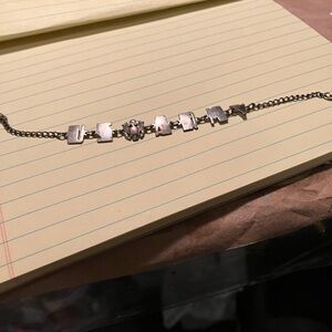 Chic Silver Geometric Bracelet